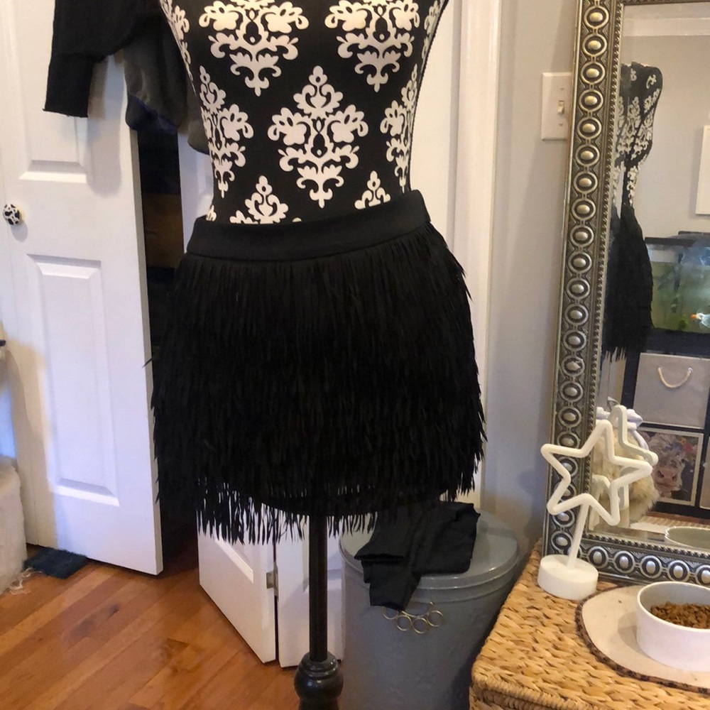 Fringe skirt